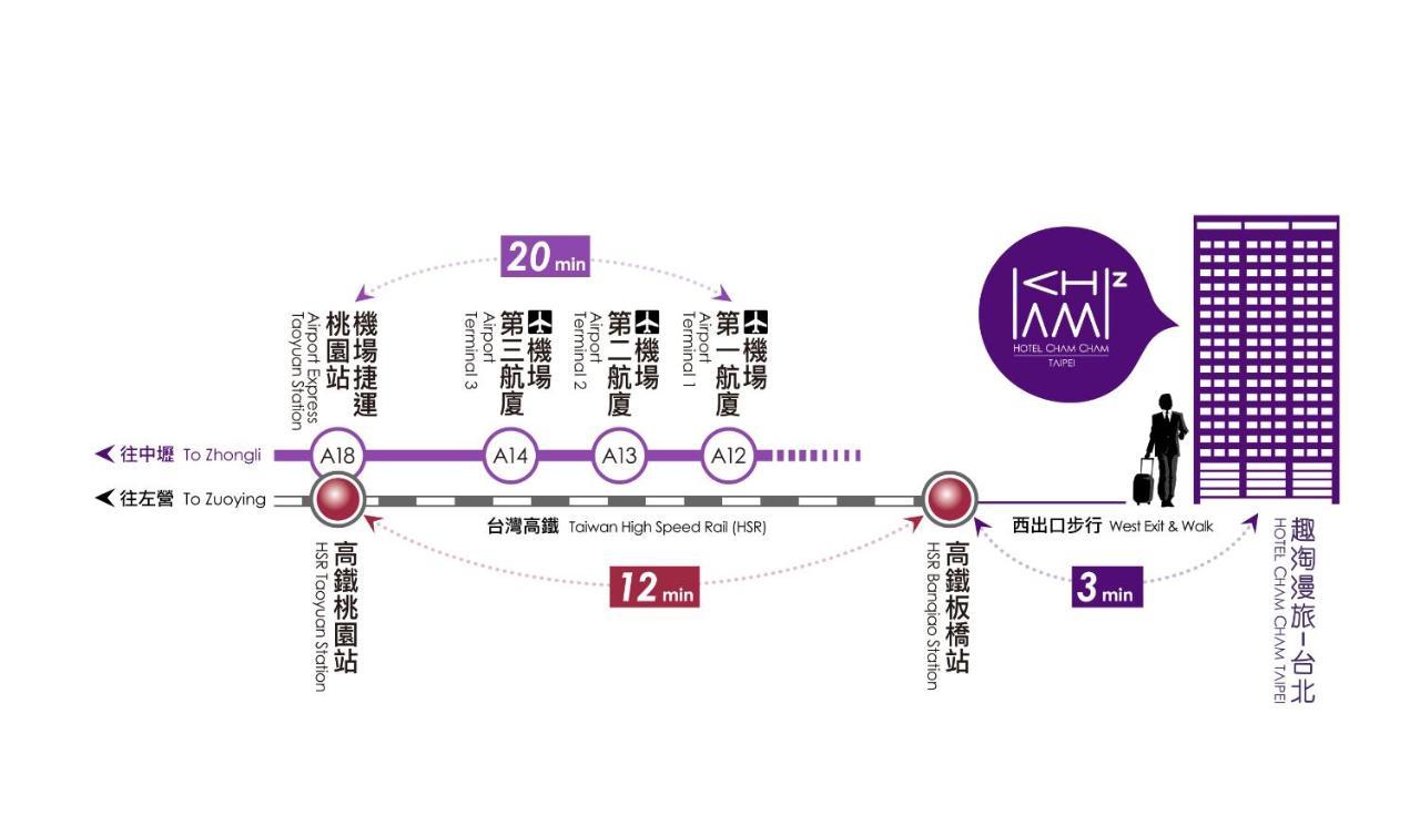 臺北 趣淘漫旅 - 台北酒店 外观 照片